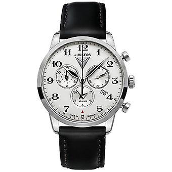 Dessau 1926 Flatline Quarz Analog Man Uhr mit Rindsleder Armband 6380-4