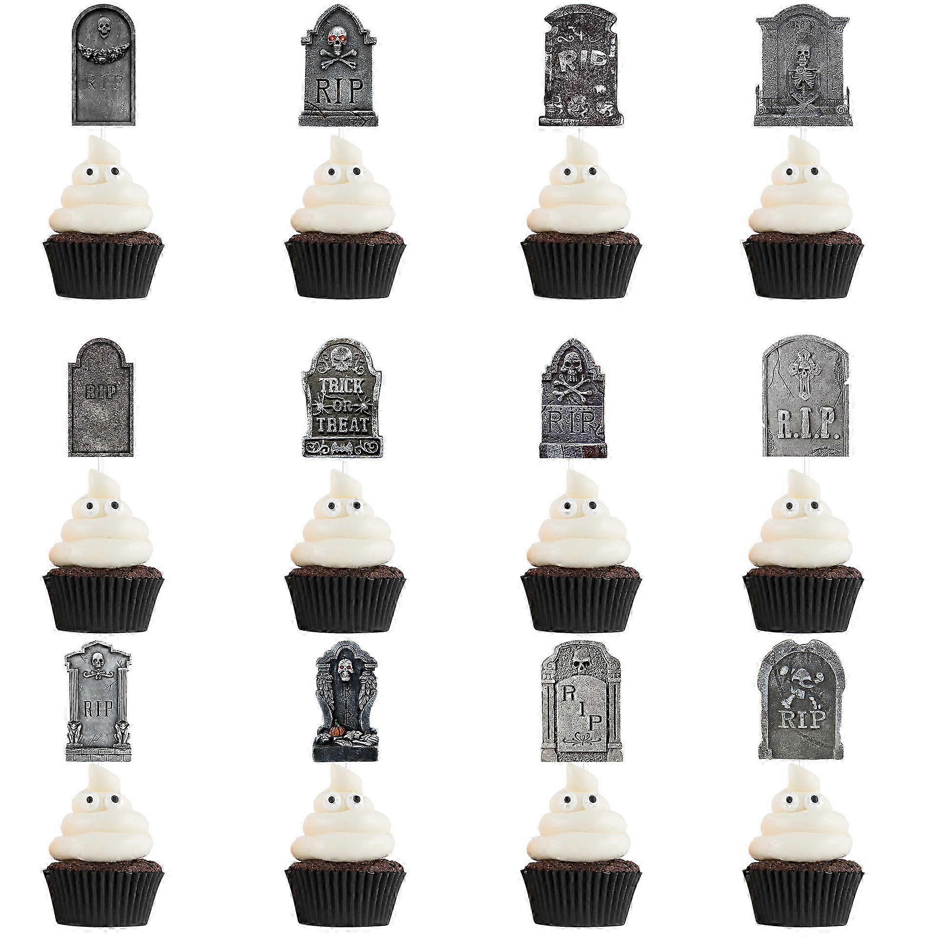 12pc Stable Cupcake Flag Decoration Set