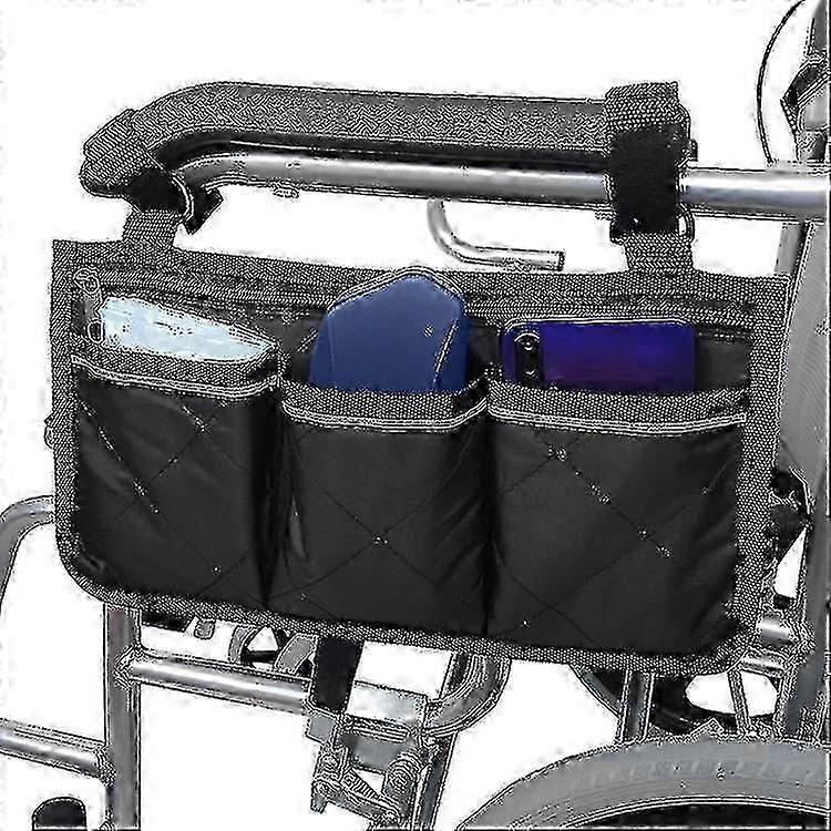 Waterproof Wheelchair Armrest Organizer