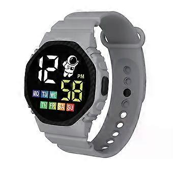 Kids Watches Fashion Luminous Waterproof Alarm Clock Smart Boys and Girls Student Electronic Wristwatch Gift