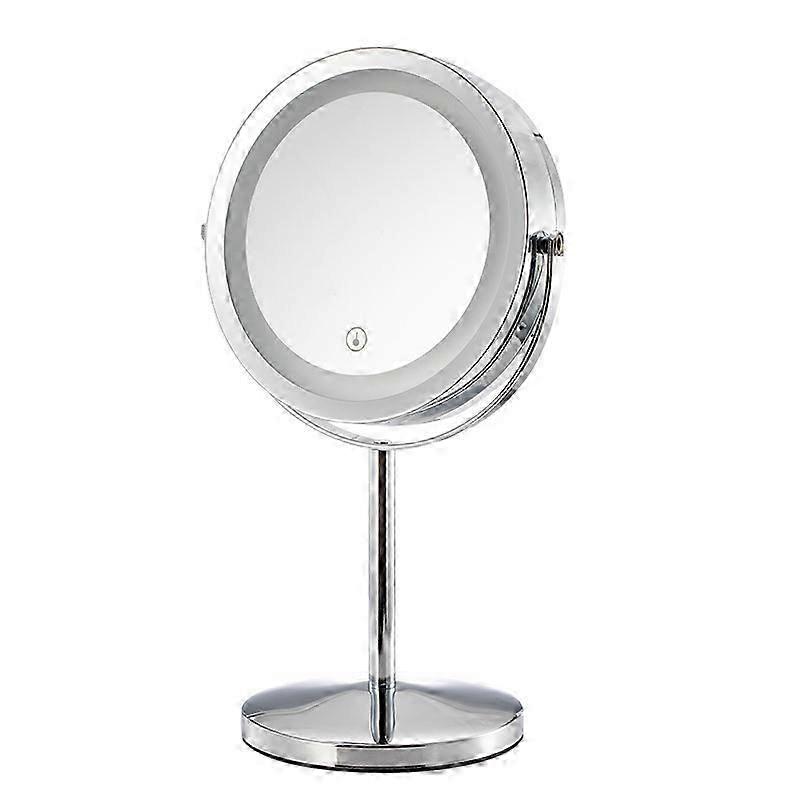 5x Magnifying LED Lighted Vanity Table Mirror