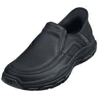 Skechers Slip-ins Respected Mens Slip On Shoes in Black