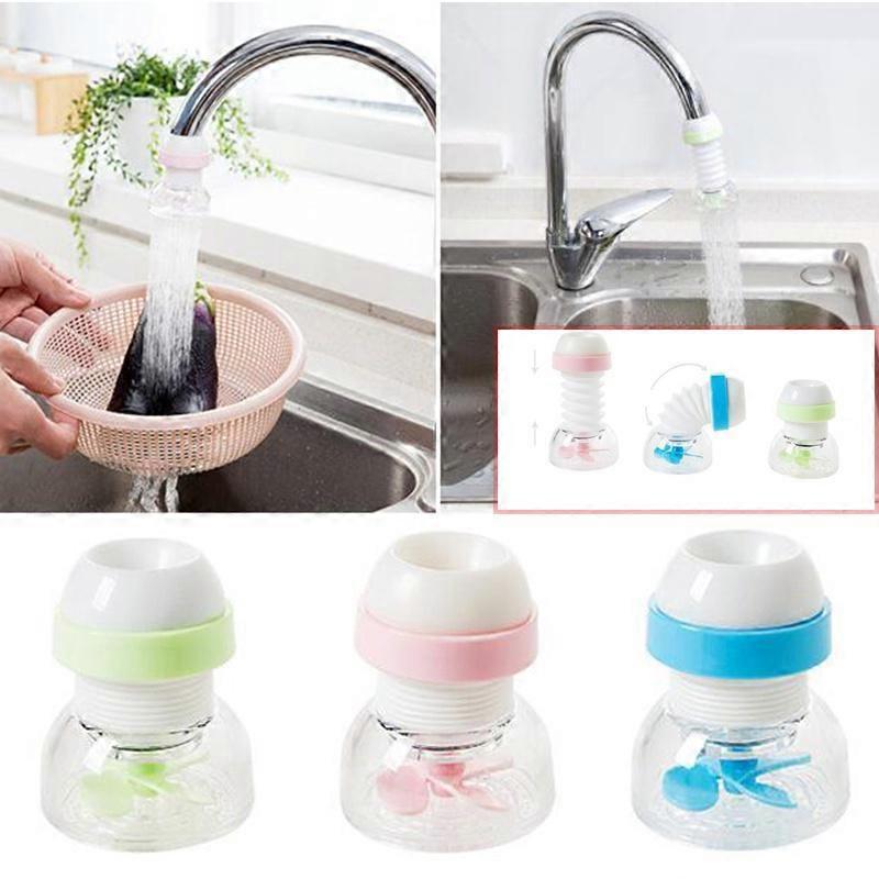 Practical Kitchen Sprayers Water Saving Shower Head Faucet Filter Sprayers 360 Degrees Rotation