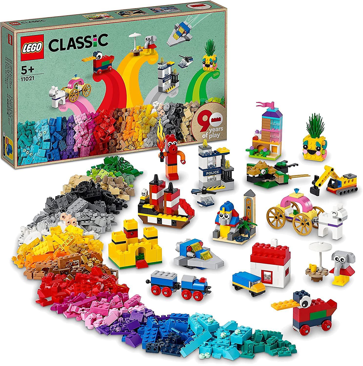 LEGO Classic 90 Years of Play Set 11021