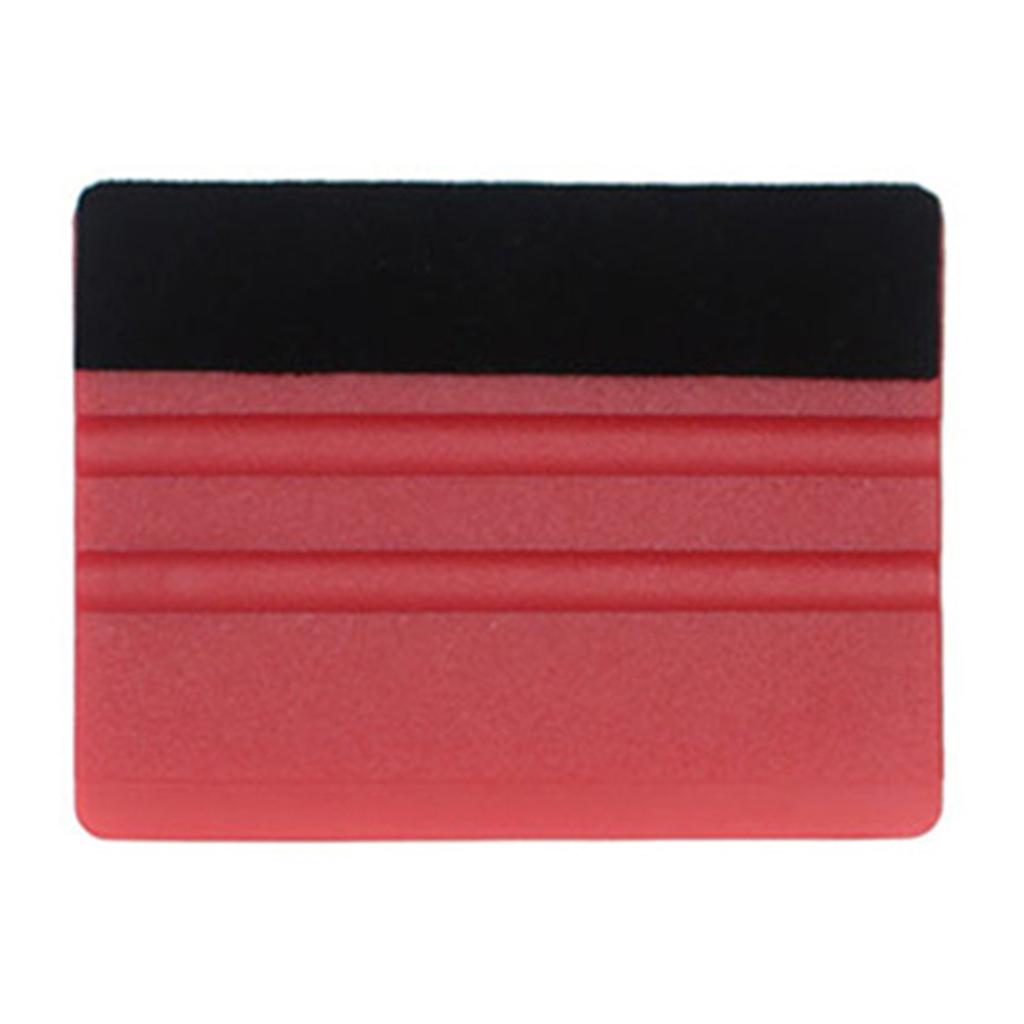 Windshield Ice Breaker Plastic Scraper Sticker Installing Air Bubble Squeegee