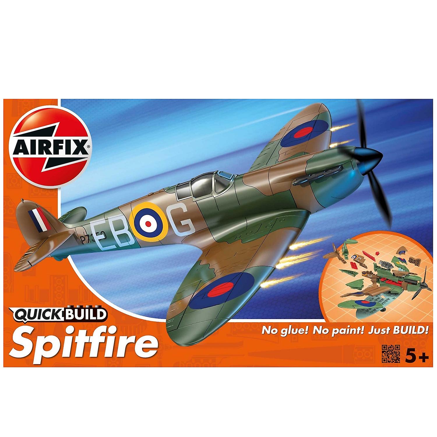 Airfix J6000 Quick Build Spitfire Aircraft Model Kit