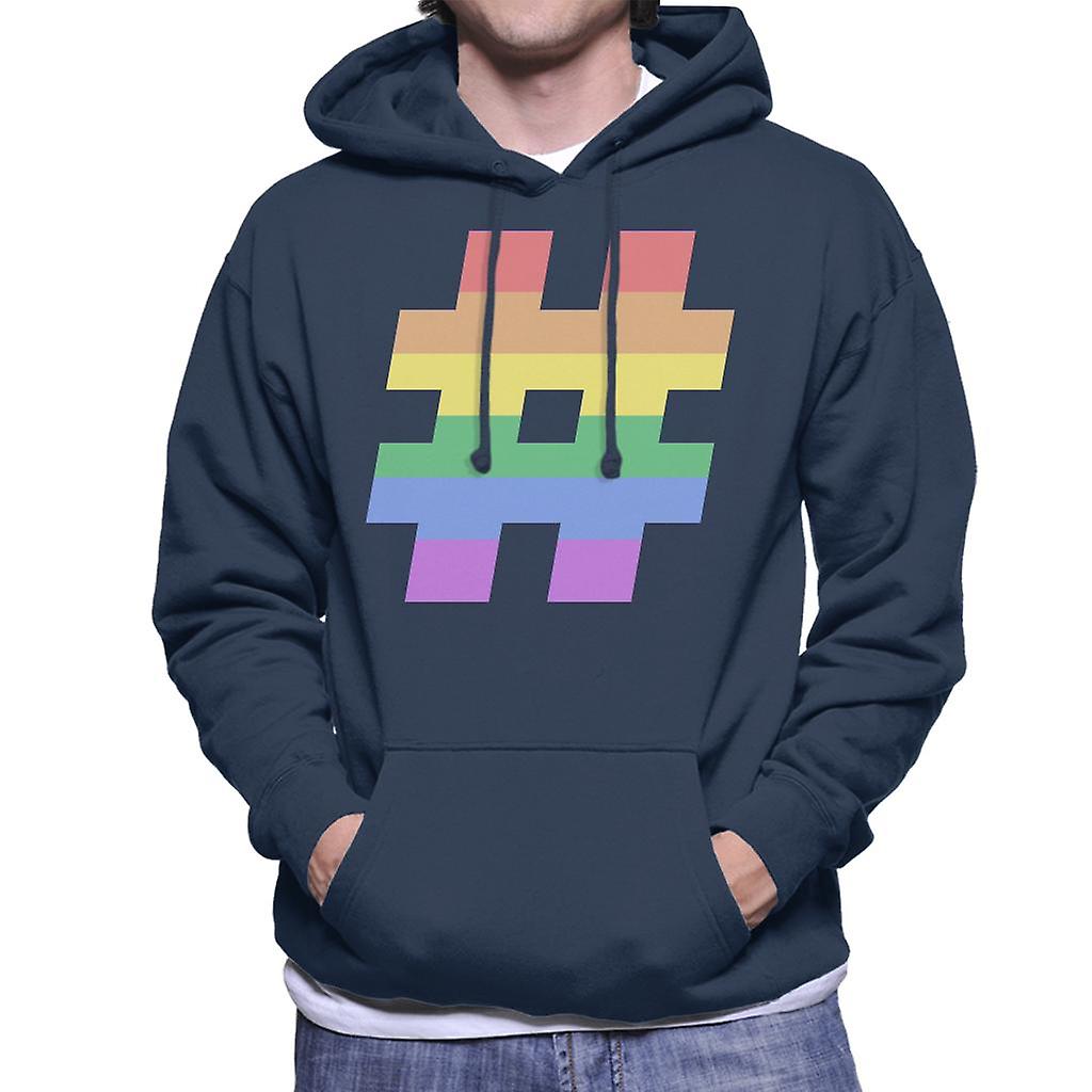 Rainbow Hashtag Hettegenser