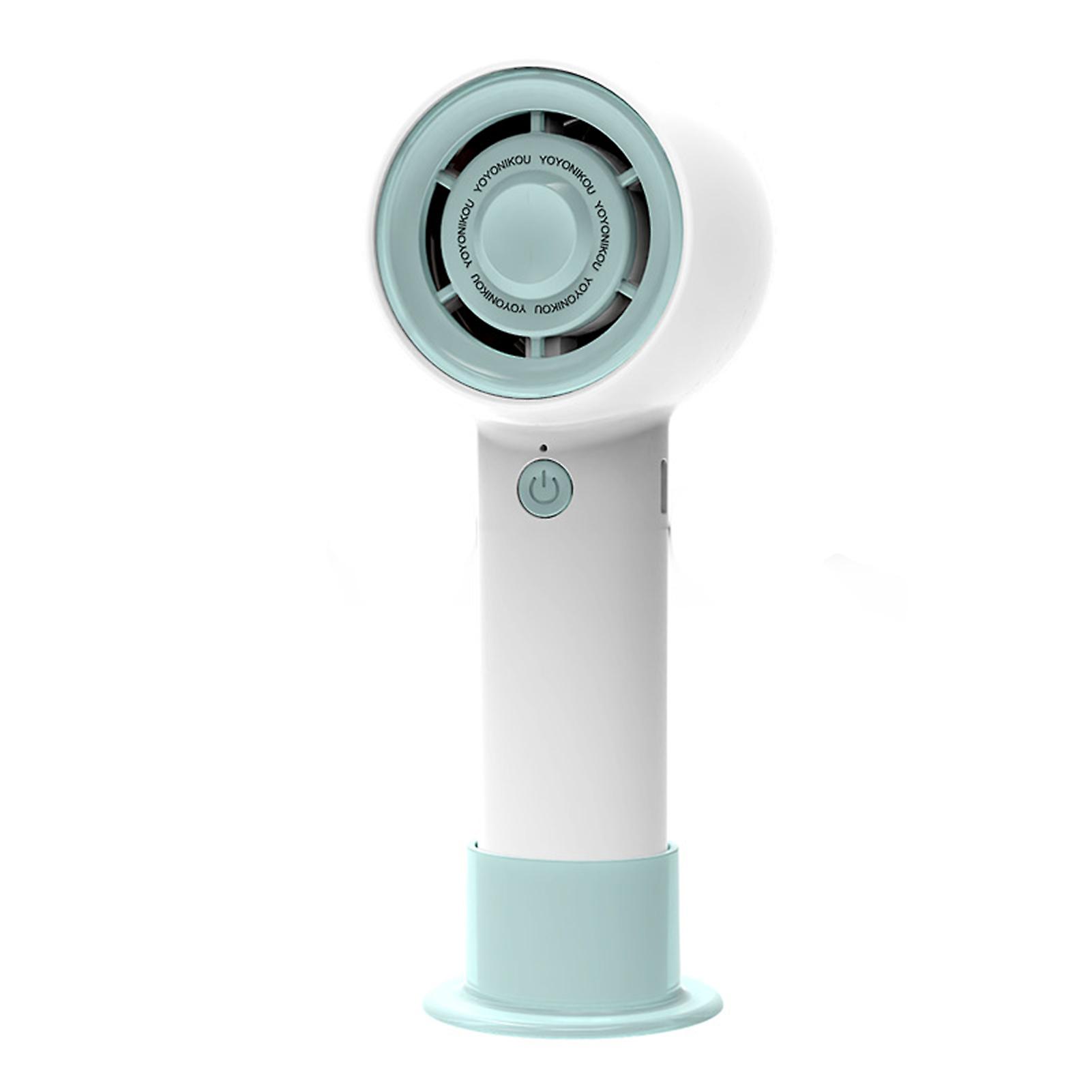 USB Charging Handheld Fan Portable Camping Cooling Fan Low Noise Small Desktop Fan
