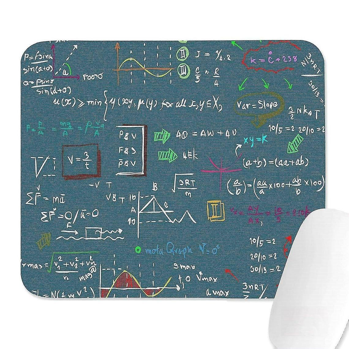 (220x180x3) Men Unisex Mathematical Equations Geometry White Geometry Pa Trendy