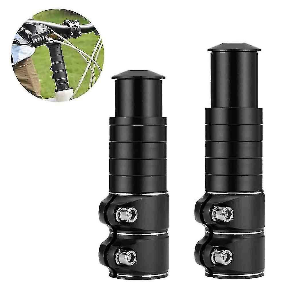 1 Pc Bike Stem Handlebar Riser Bicycle Fork Extender Aluminum Alloy Head Up Adapter Adjustable Stem