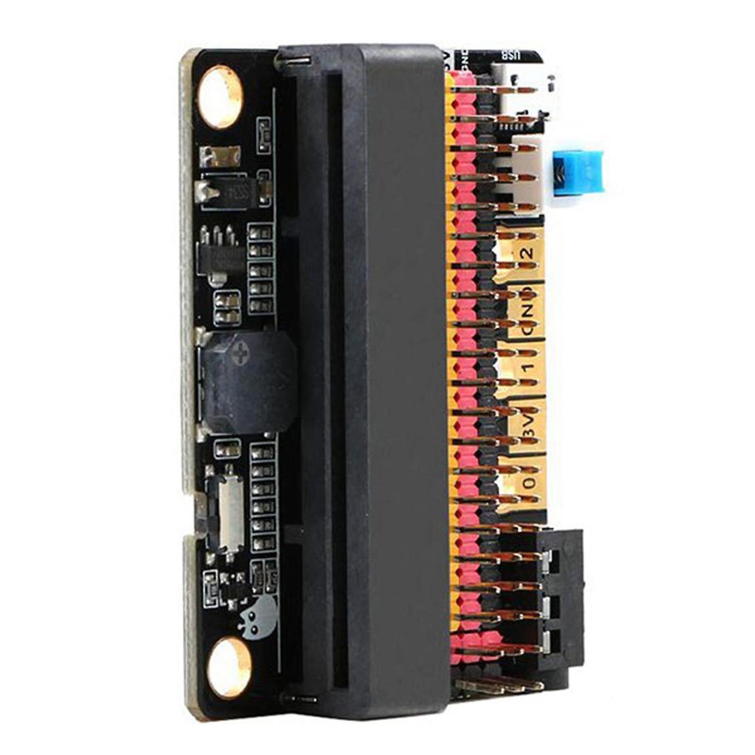 2 Pcs : Bit Expansion Board Iobit V2.0 Microbit Entry Horizontal Adapter Plate Primary and Secondar