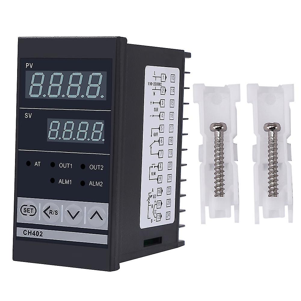 Ch402 Ac85-264v High Precision Smart Pid Temperature Controller Thermostat Relay Tc/rtd Input
