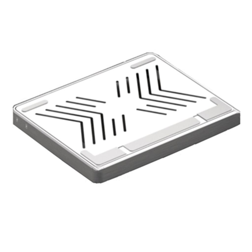 Foldable Laptop Stand Double-layer Heat Release Aluminum Riser PC Bracket 17''