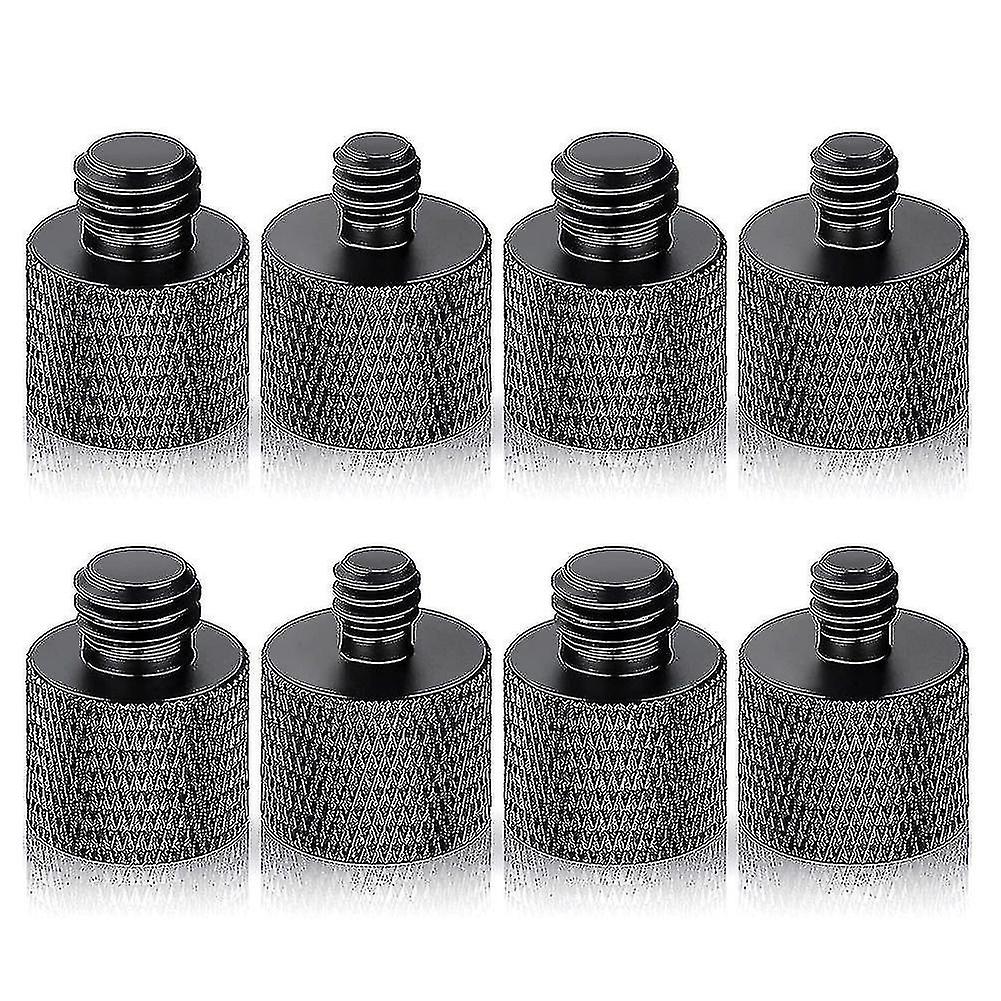 Kamera T için 8 adet Mikrofon 1/4 Erkek 3/8 Kadın Ve 3/8 Erkek 1/4 Kadın Kamera Vida Adaptörü