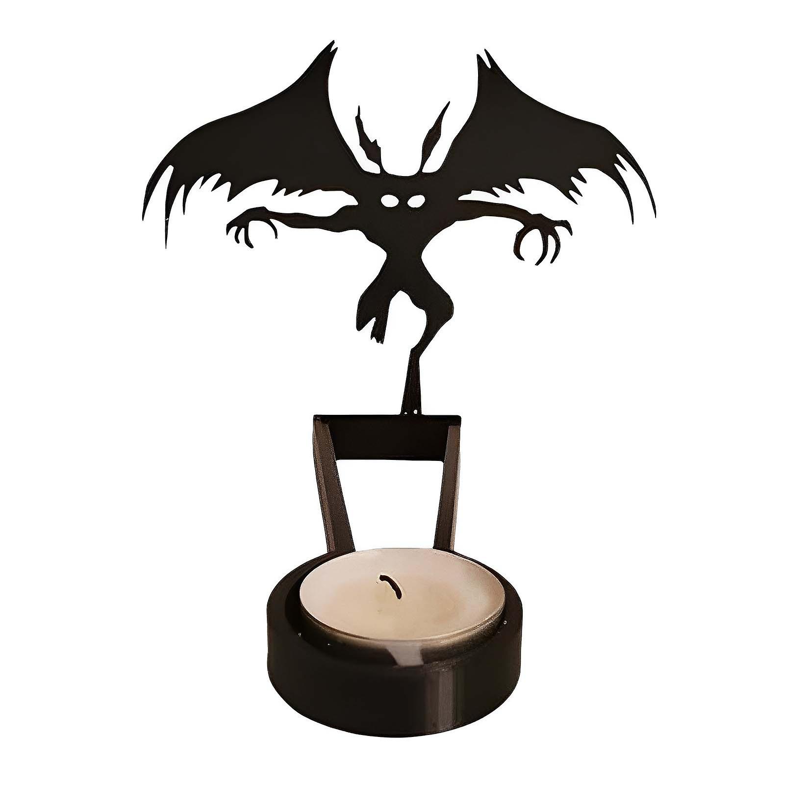 Funny Shadow Candle Holders Candleholder Tabletop Decorative Tealight For Dining Table Decor