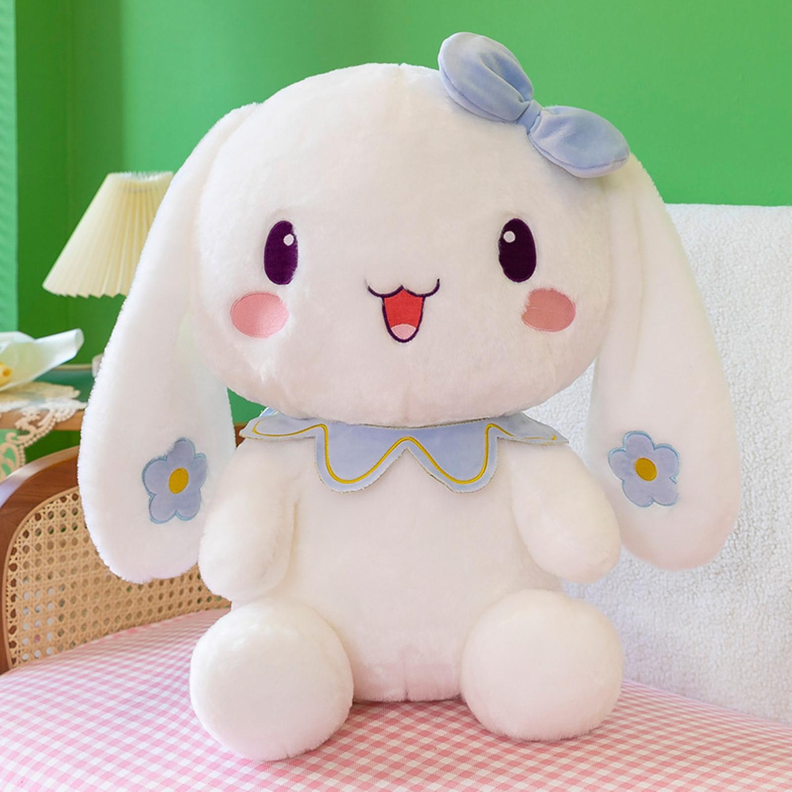 Kawaii Rabbit Plush Toys Realistic Stuffed Doll Creative Cute Simulation Stuffed Toy For Kids Birthday Children's Day Gifts