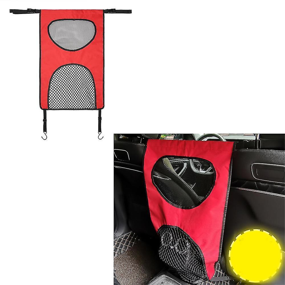 Car Dog Barrier, Mesh Barrier In Car Pet Cover, Rear Safety Net, 46 * 69cm