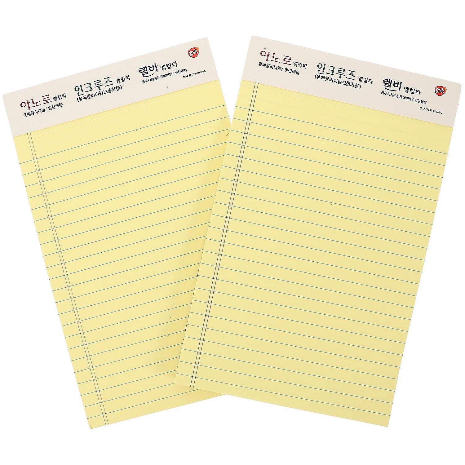 2 Pcs Daily To Do List Planner Notepad Small Pocket Notebook