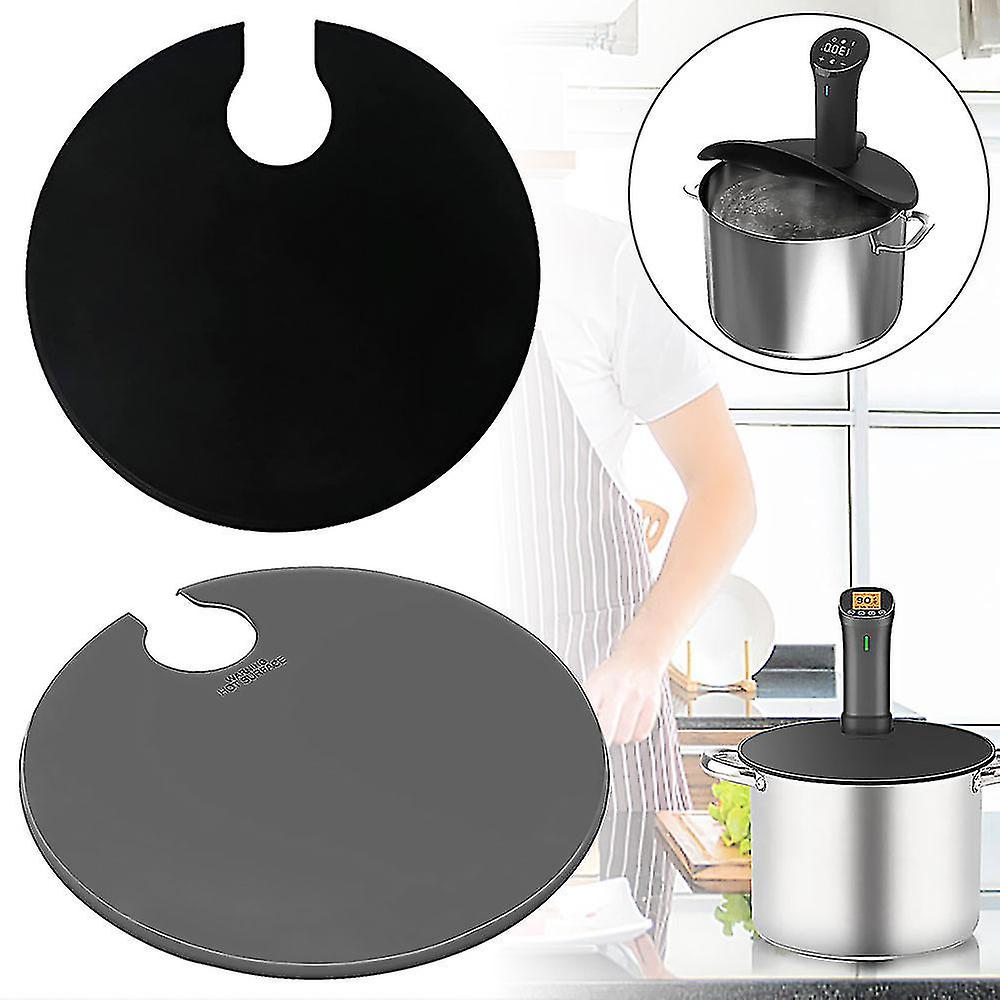 Sous Vide Precision Culinary Cooker Silicone Lids Fit To 10.5" Pot Lightweight Seal The Insulating C
