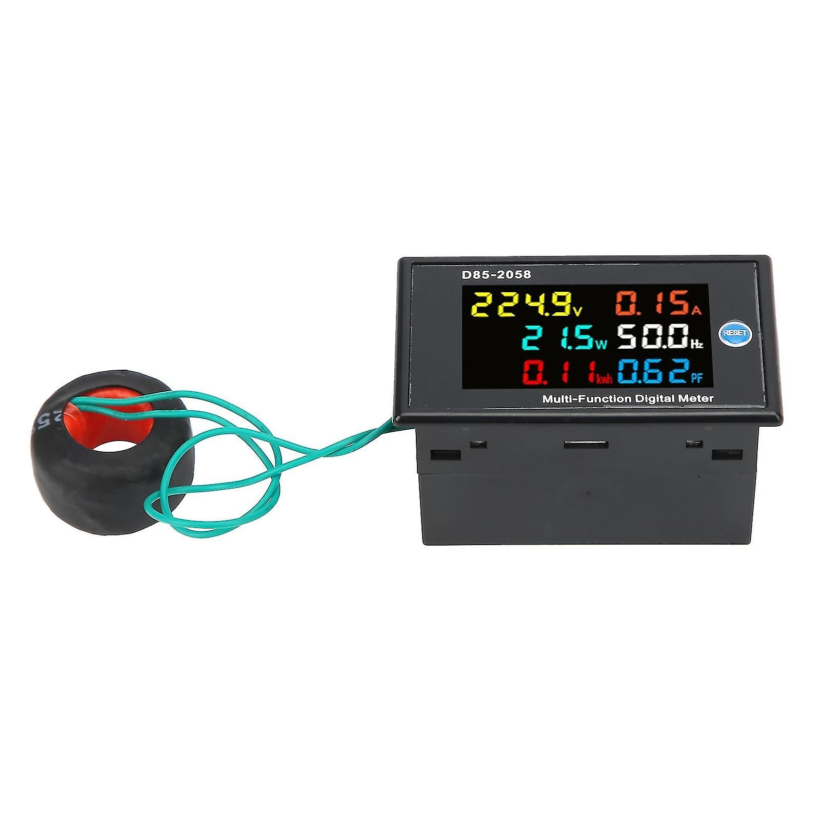 Multifunzione Digital Meter Monofase Lcd Meter Voltage Current Power Monitor
