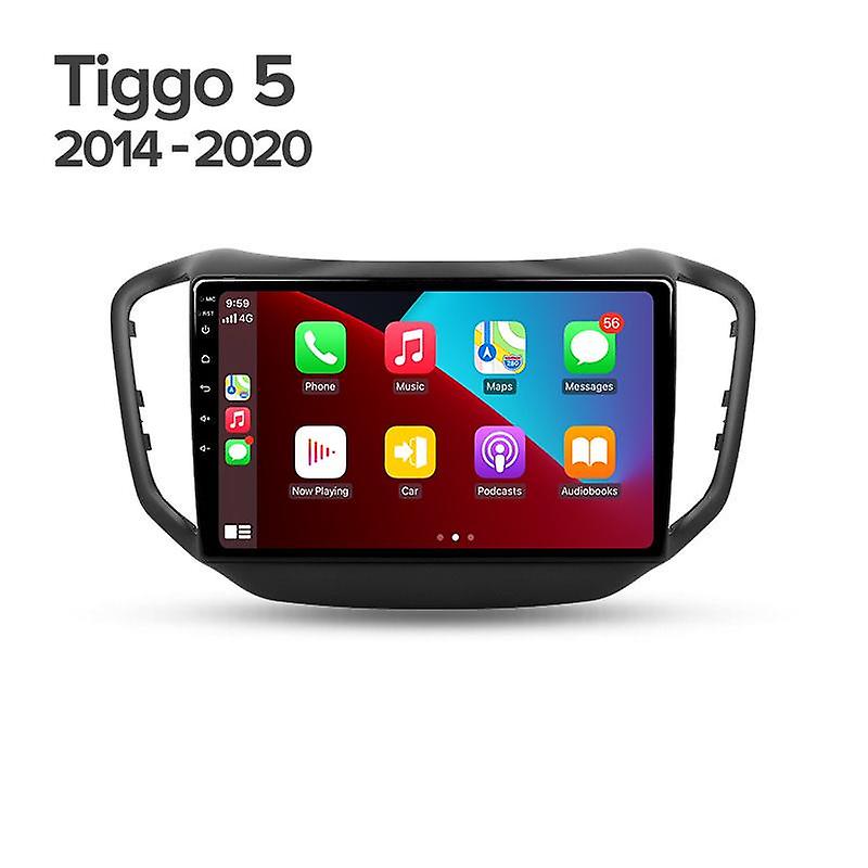 For Chery Tiggo 5 2014 - 2020 Car Radio GPS Navigation WIFI Carplay Android Auto DVD Player Android