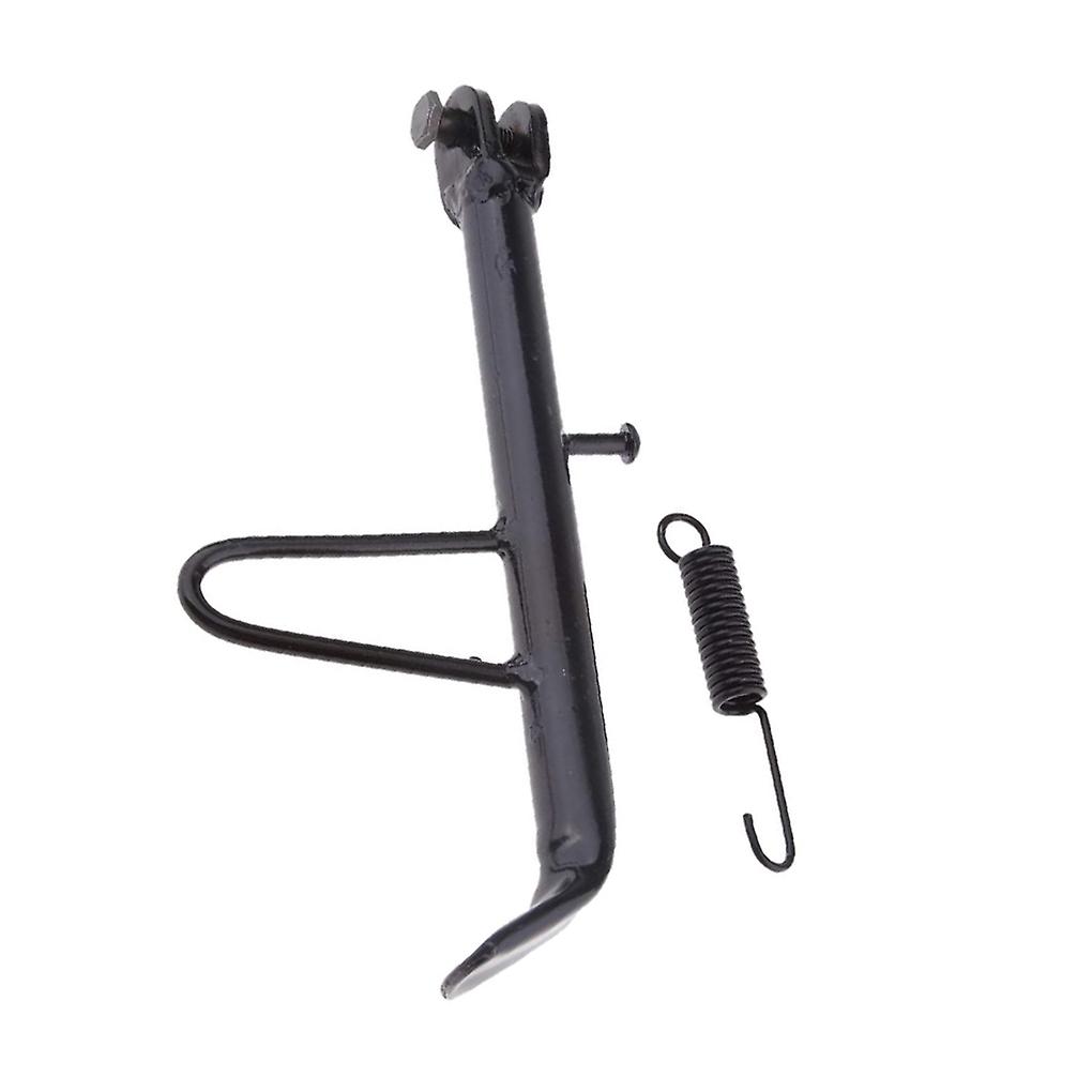Motorcycle Kickstand Easy To Install Iron-made Durable Rust-resistant Motorcycle Side Stand