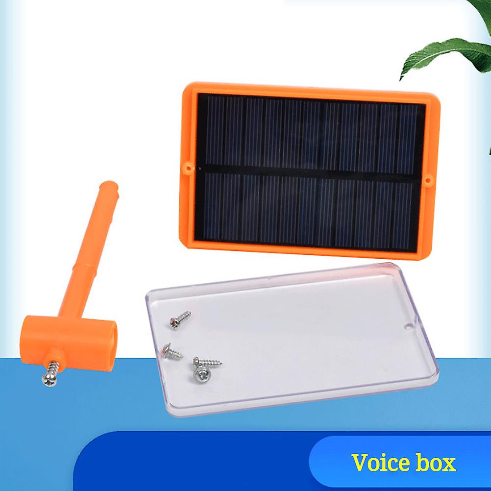 Smart Ultrasonic Bird Repeller Device Solar Powered Automatic Bird Repellent