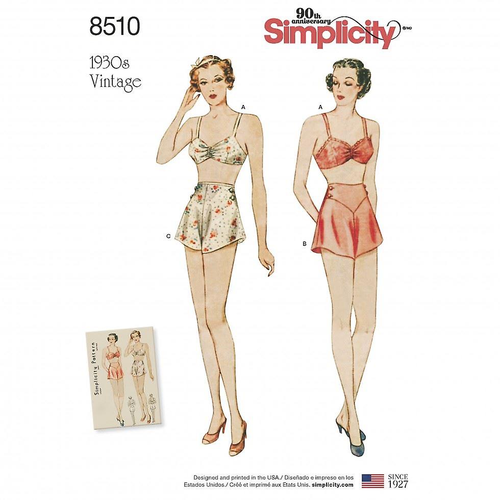 Simplicity Paper Sewing Pattern 8510
