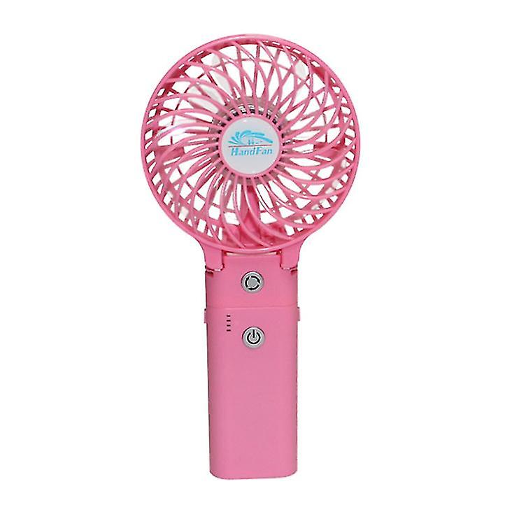 Red Usb Foldable Handheld Mobile Power Fan Az7471