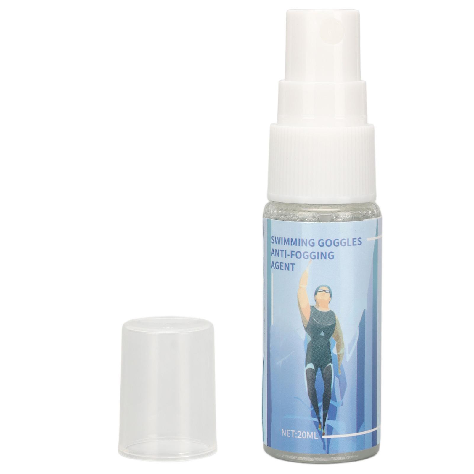 Anti-fog spray for swimming goggles, fine mist, portable, compact, long-lasting, 20 ml