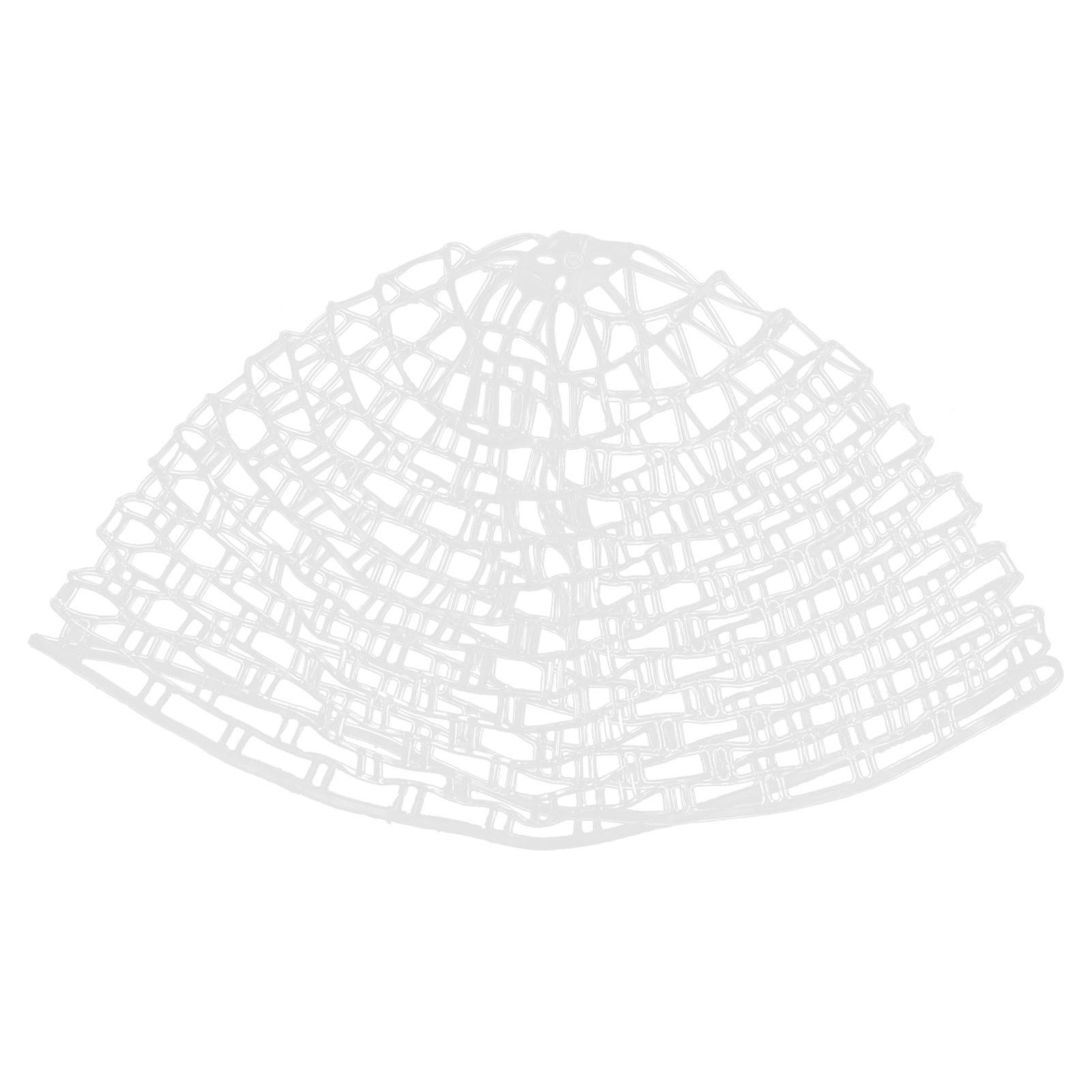 Pesca a mosca guadino in gomma morbida trout bass fishing catch and release net60#