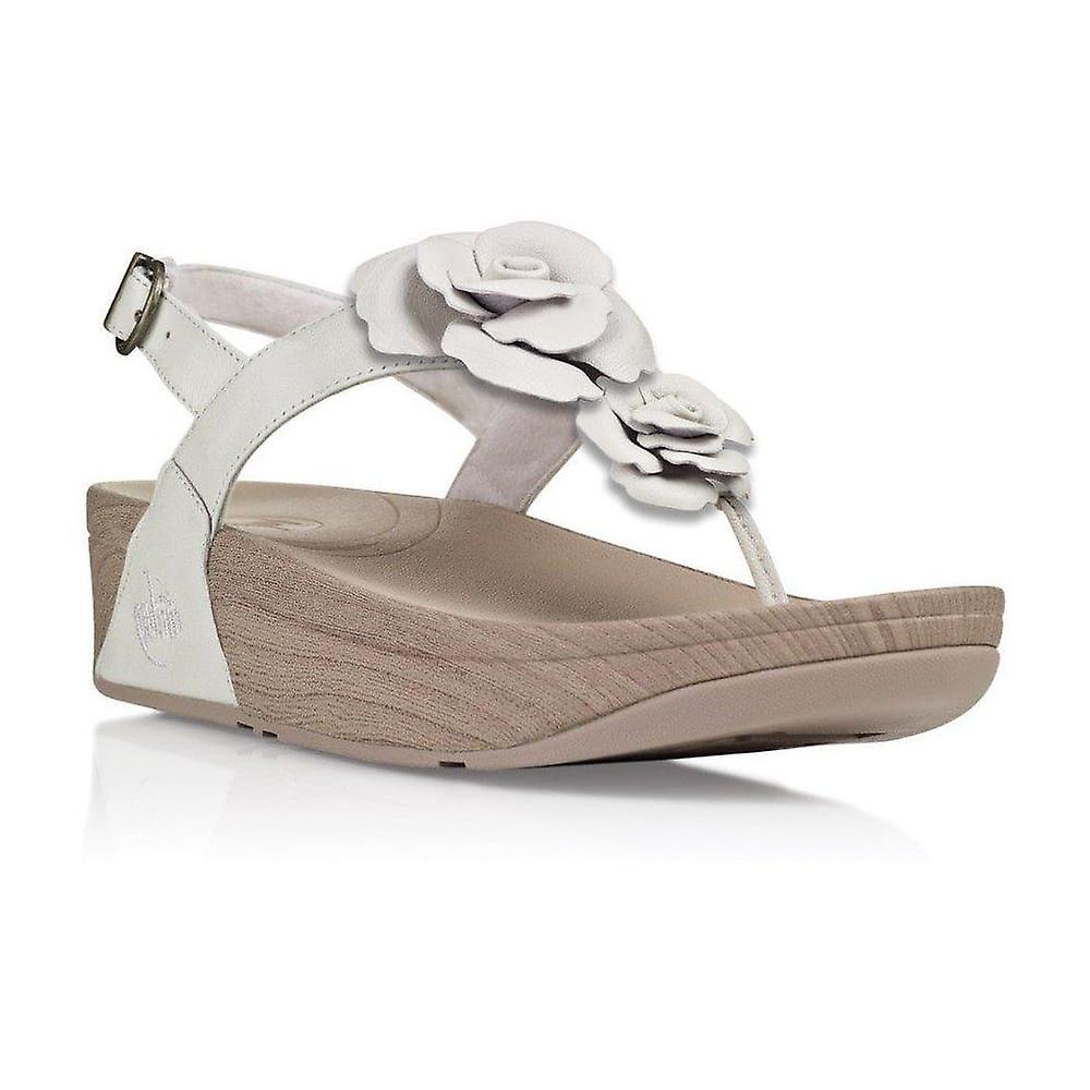 FitFlop™ Floretta Antique White Fitflop 132-069