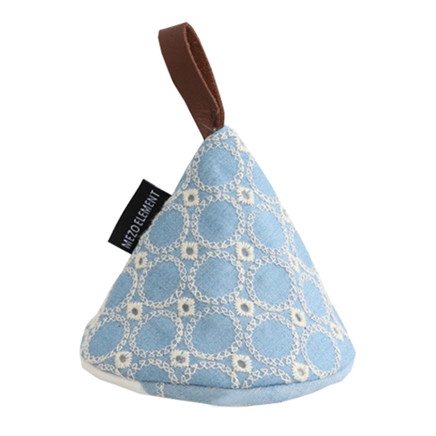 Oven Mitt Eco-friendly Heat Resistant Durable Nice-looking Non-Slip Anti-scalding Portable Triangle