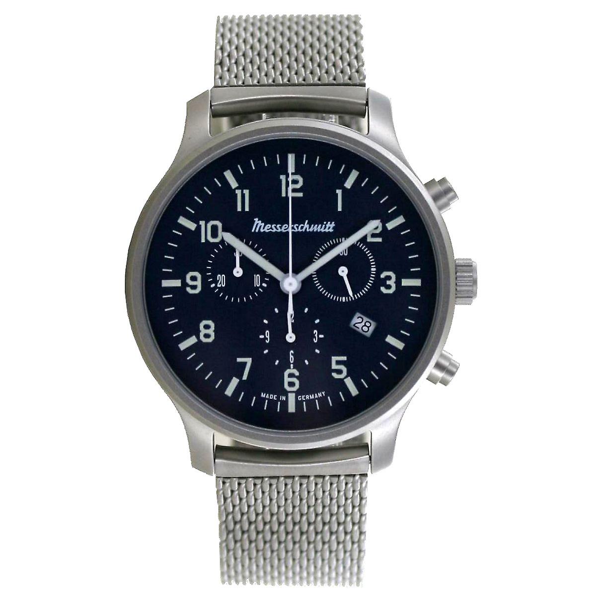 Aristo Men's Messerschmitt Watch Chronograph ME-3H198M Stainless Steel