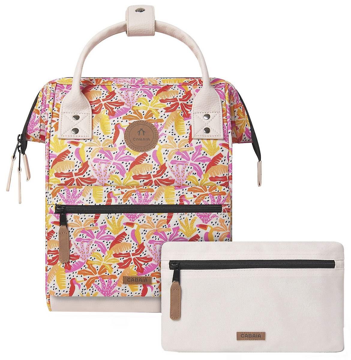 Cabaia Adventurer All Over Small Backpack - Pirae Cream