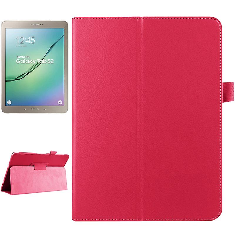 Litchi Texture Smart PU Case for Galaxy Tab S2 9.7 / T815