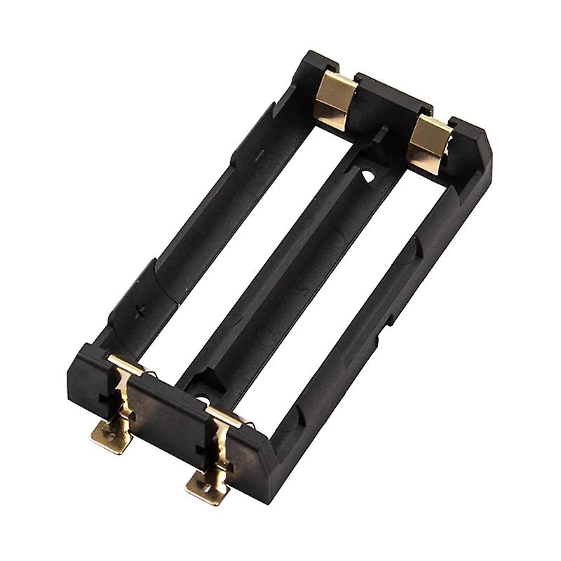 Battery Box Bracket 18650 Battery for Case Holder DIY Battery Storage Box Black