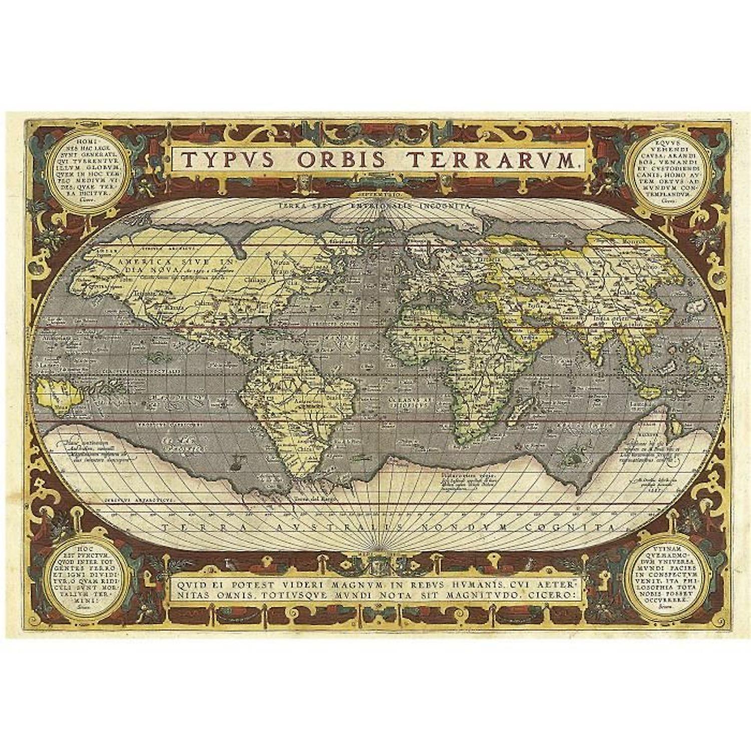 Planisphere educational puzzle - 2000 pieces - EDUCA