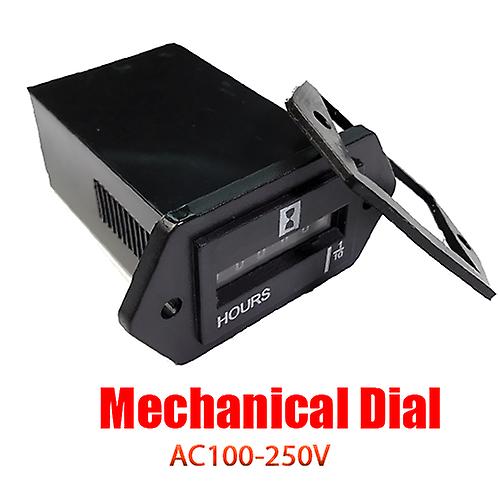 Square Mechanical Hour Meter Timer for Electro Generator Engine Excavator Tractor~27617