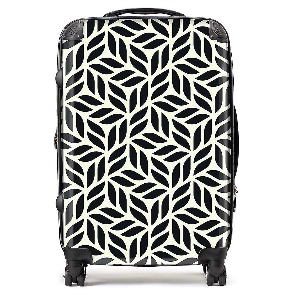 Modern Stylish Abstract Texture Suitcase