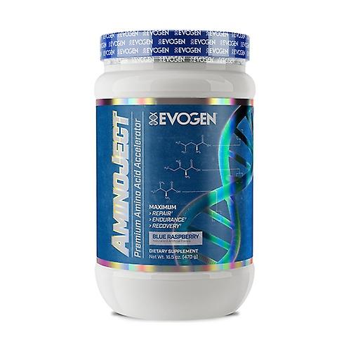 AminoJect, Blue Raspberry 470 g