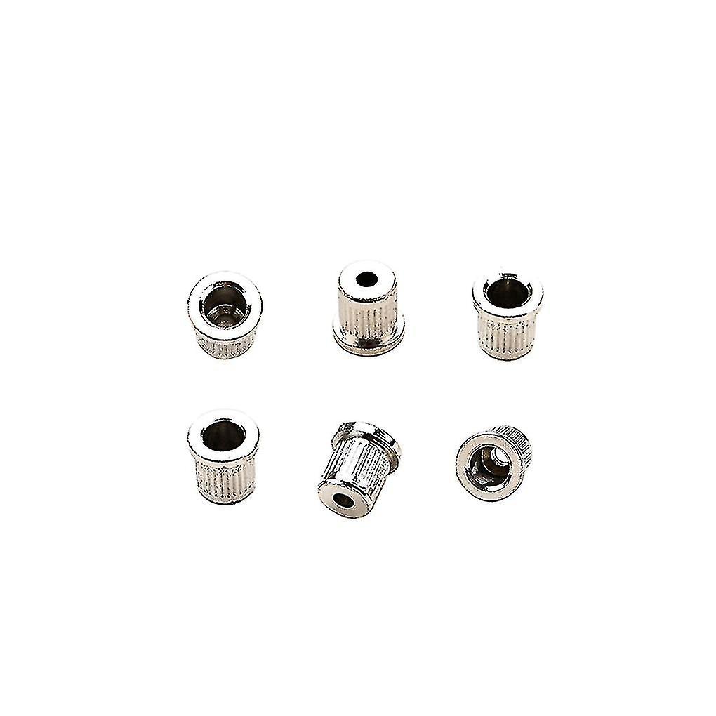 New 6 Pieces String Ferrules  Firm Reliable Small Instrument Part Strings