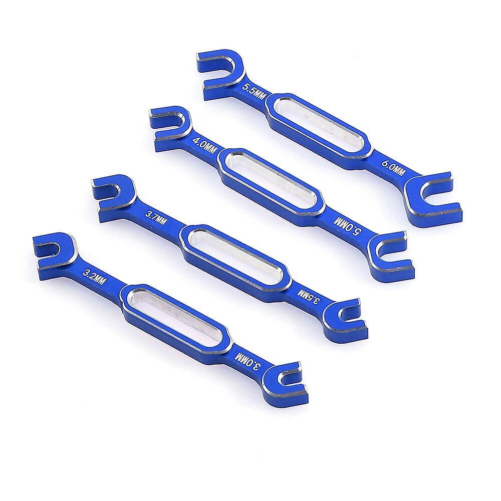 4Pcs Wrench 3/3.2/3.5/3.7/4/5/5.5/6mm Turnbuckle Nut Ball End Joint Remover Universal Tool For RC Ca