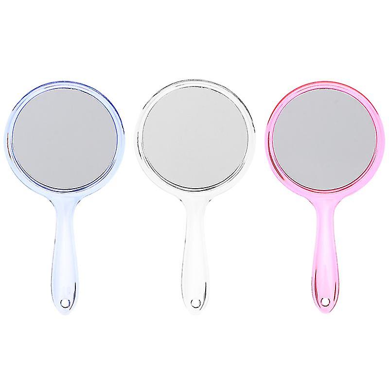 3pcs Handheld Cosmetics Mirror