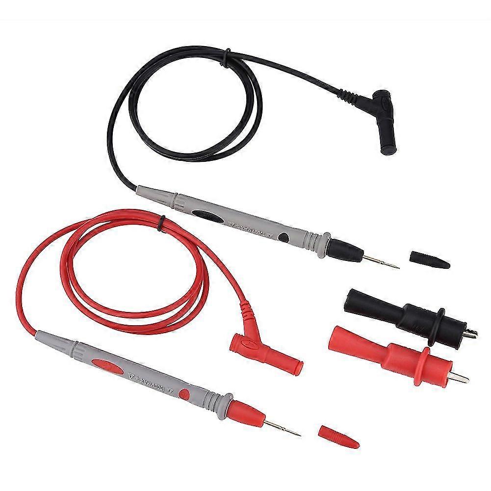 New Models1000v 20a Multimeter Test Kit, Digital Electronic Probe Lead Set With Alligator Clips And Banana Plug