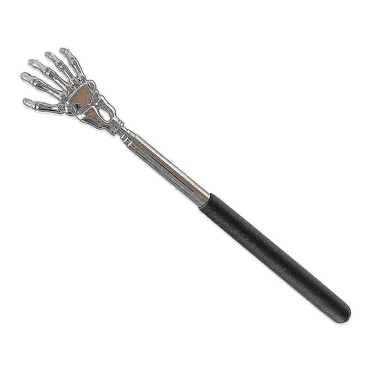 Back Scraper with Retractable Handle-Stainless Steel Skeleton Handle-Back Massager-Body Massager He