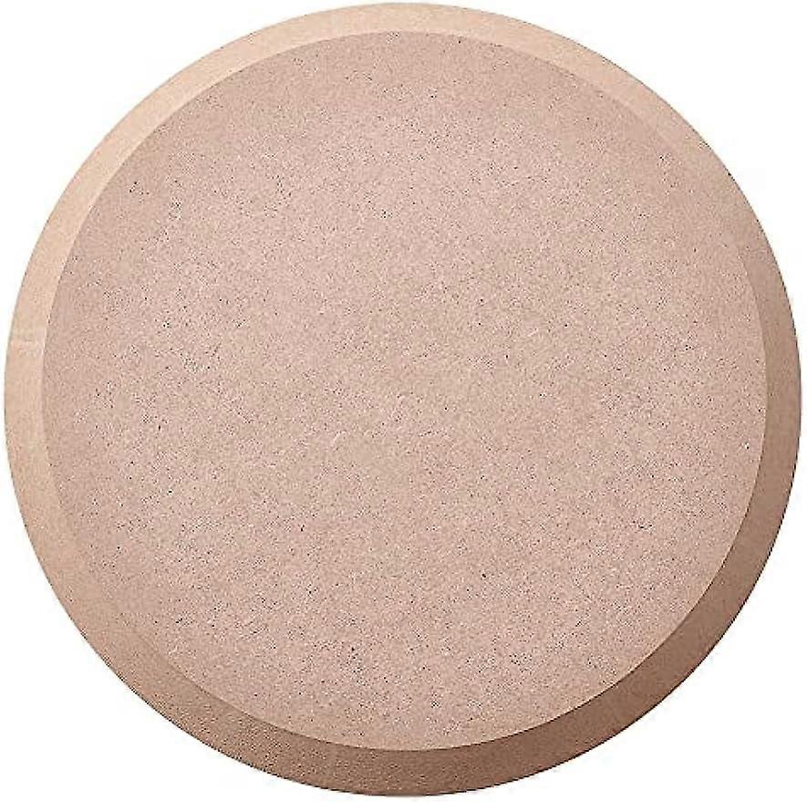 1pc Pottery Tools Ceramic Plate Forming Mold Round Wooden Concentric Geometric Figure Rail