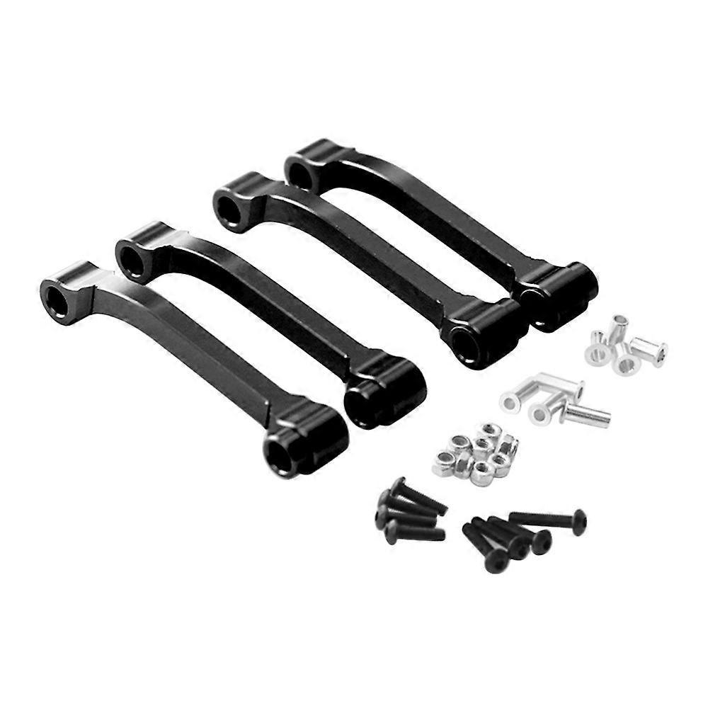4Pcs Metal Radius Arm Adjustable Lower Link for 1/14 Tractor Truck RC Model Car Upgrade Parts,1