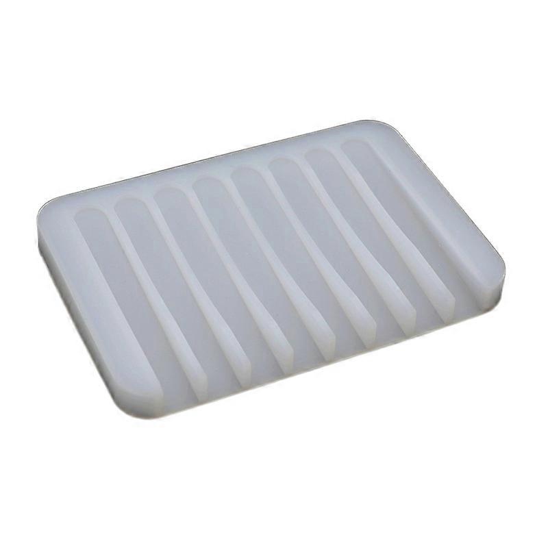 Drain Silicone Soap Dish Soap Holder Shower Sponge Holder