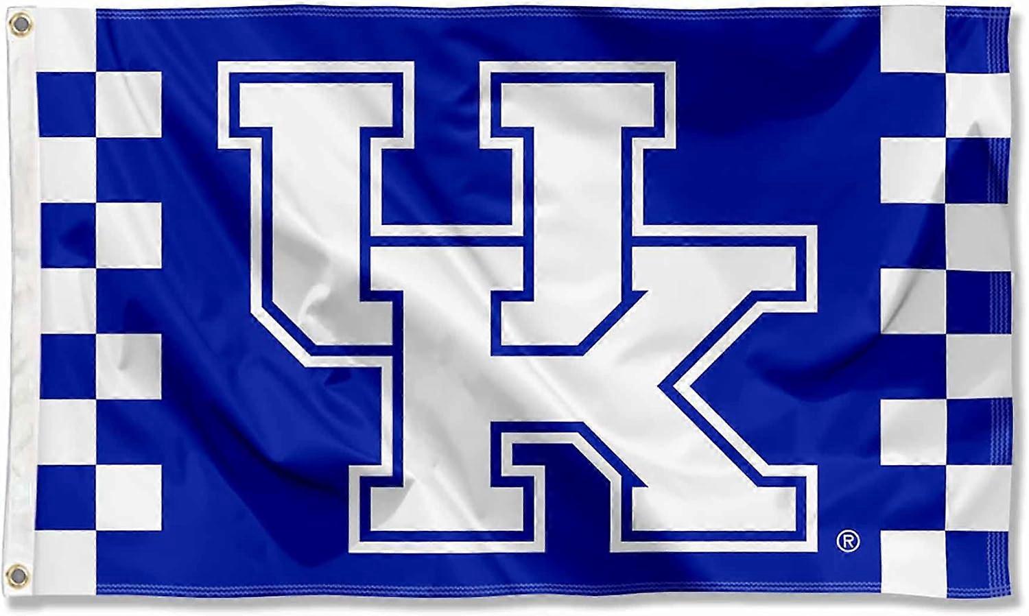 Kentucky Wildcats Checkered Board Flag